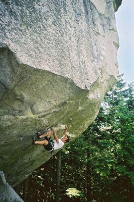 Young Blood
Route: Young Blood
Location: Grand Wall Boulders
Grade: 5.13a/b
Climber: Gary Foster
Photo Credit: Martin Soon
